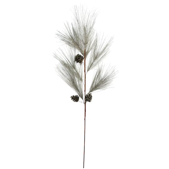 Brown & Gray Long Needle Pinecone Christmas Spray By Northlight | 40" | Michaels®